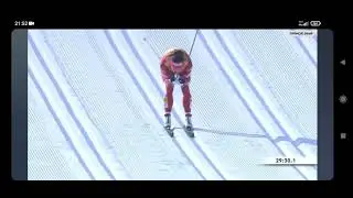 Непряева делает дубль 03.01.2022 тур де ски. Невероятный затяжной финиш
