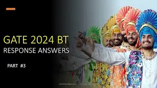 GATE 2024 BT RESPONSE ANSWERS  part 3