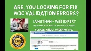 Fix W3C Validation Errors | Instant W3C Support
