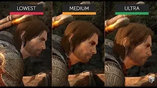 Middle-earth: Shadow of War – Ultra vs. Medium vs. Lowest | PC | 4K UHD Graphics Comparison