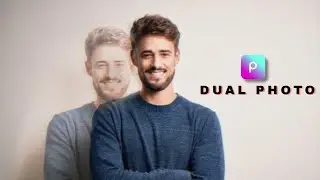 PicsArt dual photo editing| how to edit PicsArt