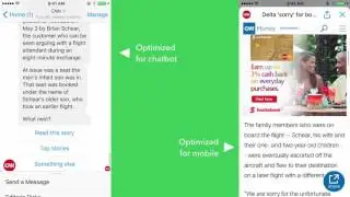 Optimizing content for a chatbot