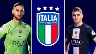 eFootball 2023 italian FACES
