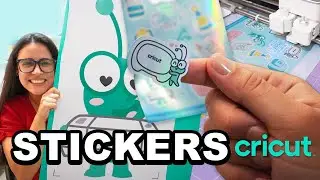Joyful! Cricut larger and mini STICKERS Print and Cut