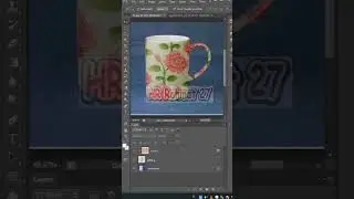 Create Realistic Coffee Cup Mockups in Photoshop #photoshop #shorts #fyp