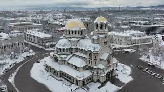 Ноемврийски сняг в София