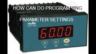 redix RCT 206 parameter settings