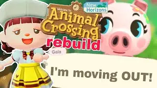 Rebuilding my Animal Crossing Island part 1! Welcome to my new project!!! 🥳 #acnh #animalcrossing