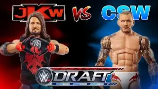 WWE FIGURES DRAFT! JKW VS CSW (Part 1)