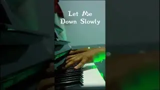 I Played @AlecBenjaminMusic Let me Down Slowly