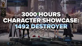 Lost Ark: 3000 Hours Character Showcase: 1492 Gravity Destroyer