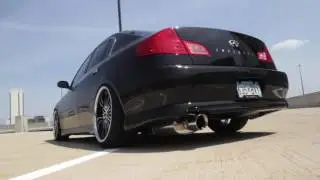 2003 G35 Sedan 6 speed Tanabe Medalian Exhaust Start up