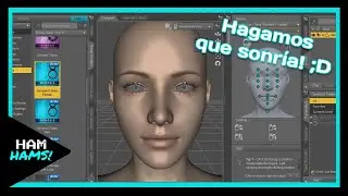 💯😎 DAZ Studio en español Haz sonreír a tu personaje! ✍💯