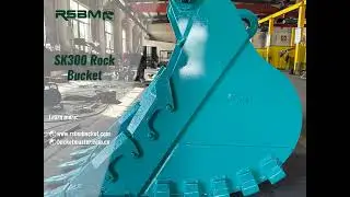 RSBM SK300 Rock Bucket