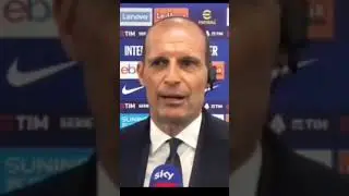 Allegri Imbestislito con i giornalisti! #finoallafine #interjuve #juventus