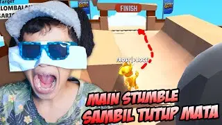 JAGO PARAH!!! MAIN CHALANGE MAIN STUMBLE GUYS TUTUP MATA LANGSUNG JUARA 1!
