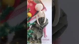 Serena Natalina - Bracinhos e montagem #shorts #bonecadepano #artesas #artesanal #bonecanatalina
