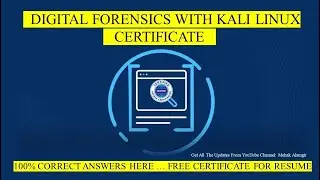 Digital Forensics with Kali Linux Free Certification | Itronix Solutions