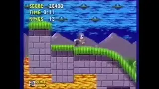 Sonic 1 real BETA footage - From Sega Shinsaku Soft Video Vol. 07