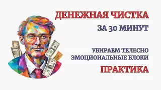 Чистим Денежный Мусор! Телесно эмоциональная глубокая чистка Денег. Практика 30 минут