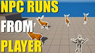 Make NPCs Run Away From Player In UE5
