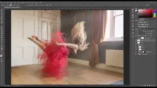 Levitation Effect Photoshop Speed Edit