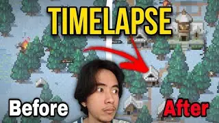 Timelapse in WorldBox Before and After | What Happen To My Village!!