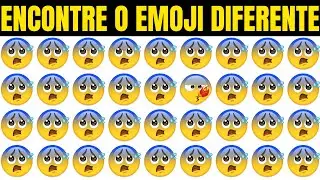QUÃO BONS SÃO SEUS OLHOS? #11 | Encontre o emoji diferente | Teste de quebra-cabeças com emoji