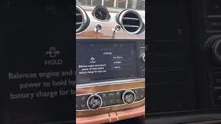 How do I change EV drive modes in a Bentley Bentayga Hybrid?