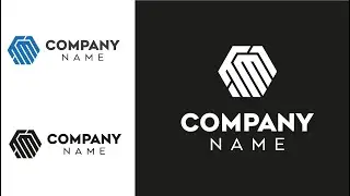 Monogram  logo design Tutorial in Adobe Illustrator
