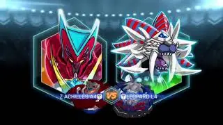 TURBO BATTLE: Achilles A4 vs Leopard L4 | BEYBLADE BURST App