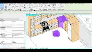 Revit Семейства: параметризованный шкаф 2.2 (скачай бесплатно)