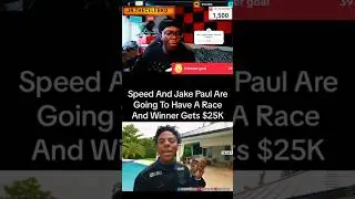 ISHOWSPEED WANTS TO RACE JAKE PAUL #trending #ishowspeed #jakepaul