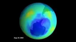 Ozone hole, animation by NASA