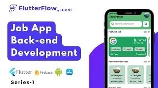 Job Finder App Flutterflow: Flutterflow Job App Back-end With Firebase Part -1