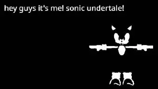 New Sonic X Undertale crossover leak