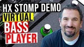 Line 6 HX Stomp Demo - Virtual Bass Player (Super Cool!)