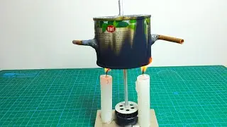 How to Make a Simple Steam Engine From a Tin Can