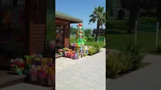 Отель Venezia Palace Deluxe Resort 5*. Турциия. Территория и дорога на пляж, к морю.
