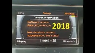 Audi MMI Maps 2018 update with activator