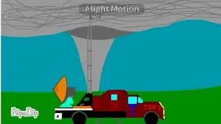 TSV 1 vs Low-end EF2 cone tornado