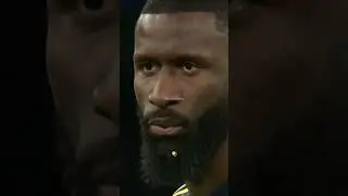 RUDIGER CARREGOU REAL MADRID contra MAN CITY😱🧠