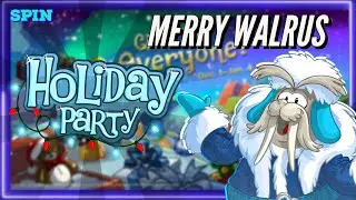 🎄Holiday Party 2022🎄 Merry Walrus Tasks | New Club Penguin
