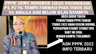CATAT~TUTORIAL TERBARU JADWAL PENDAFTARAN PPPK 2022 BKN SEGERA BUKA PENDAFTARAN UNTUK TENAGA TEKNIS
