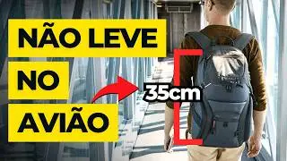 Mistakes with carry-on baggage when traveling (Always avoid them!)