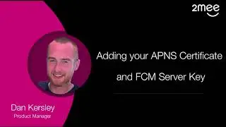 Adding your APNS and FCM Server Key