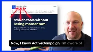 I'm breaking down another LinkedIn Ads campaign here - this time from ActiveCampaign.