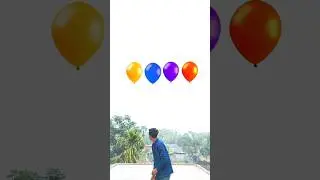 Balloon to animals name & Vfx magic video elephant #shorts #vfx #youtubeshorts #newtrend