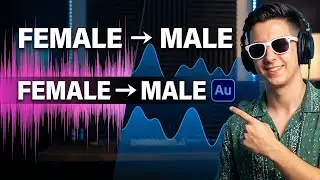 Female to Male Voice in Seconds | Adobe Audition Tutorial