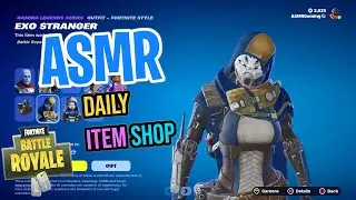 ASMR Fortnite RARE Destiny 2 Skins Are Back! Daily Item Shop 🎮🎧 Relaxing Whispering 😴💤